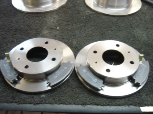 FOR HYUNDAI ATOZ AMICA  BRAKE DISCS & PADS FRONT VENTED 234M