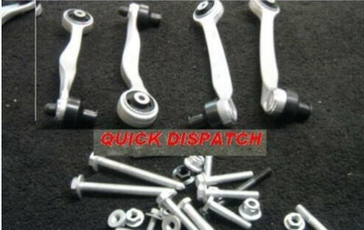 AUDI A4 B7 8H CONVERTIBLE 04-2008 FRONT SUSPENSION UPPER TRACK CONTROL ARMS X 4 