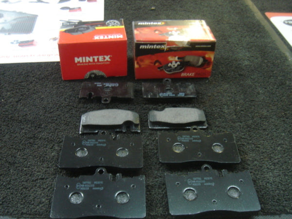 FOR LEXUS LS430 2000-2006 MINTEX BRAKE PADS FRONT REAR COMPLETE SET