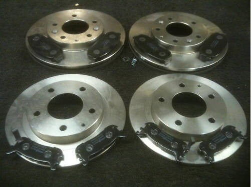 FOR MAZDA 3 2.3 TURBO BRAKE DISC BRAKE PADS FRONT REAR 