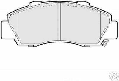 FOR HONDA CRV ES SPOT 1997 - 2001 DISC BRAKE PADS FRONT 