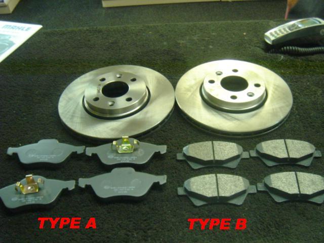 RENAULT MEGANE SCENIC  BRAKE DISCS & PADS FRONT 280MM