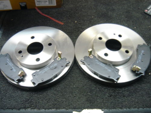 MAZDA 323 1.6 1.8 2.0 16V TD  FRONT BRAKE DISCS & PAD