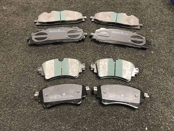 AUDI A5 S5 TFSi QUATTRO B9 FRONT 2016-2019 REAR BRAKE PADS + 4 WEAR SENSORS