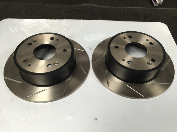 FOR HONDA INTEGRA TYPE R DC5 BRAKE DISC REAR BREMBO GROOVED