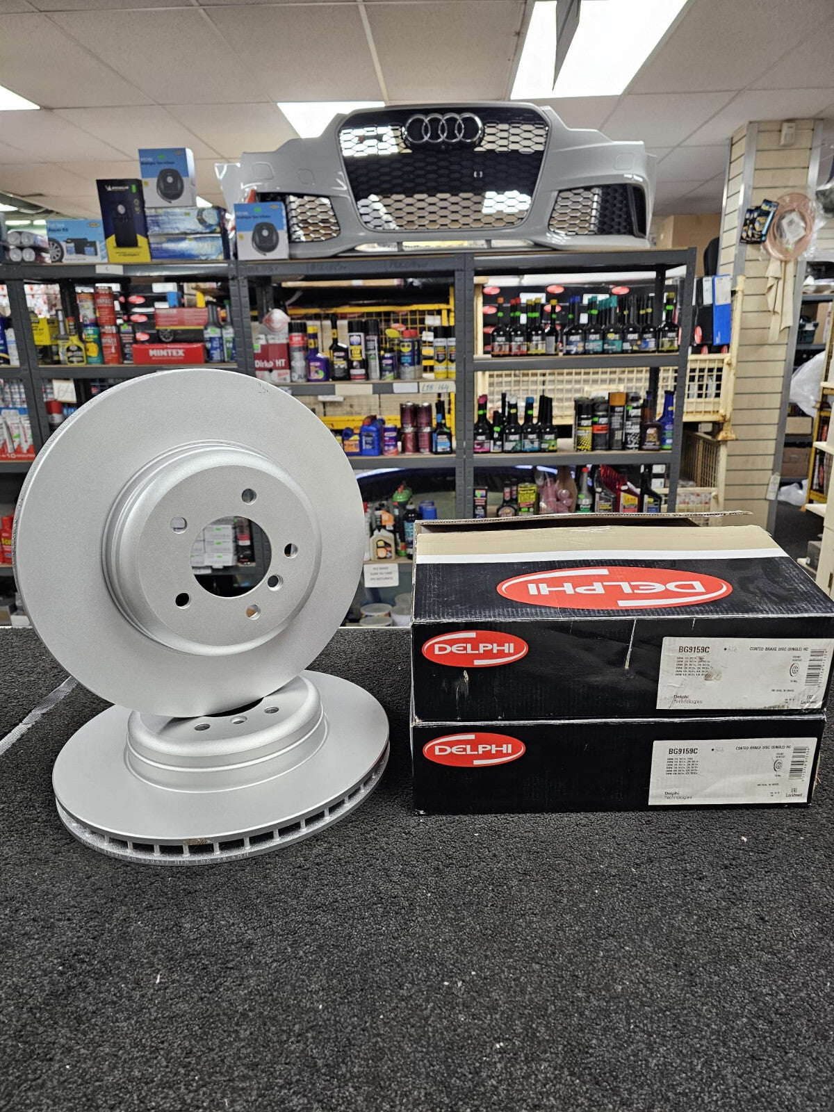 GENUINE DELPHI FRONT BRAKE DISC BMW Z4 3.0sDRIVE 2009-2016 348MM