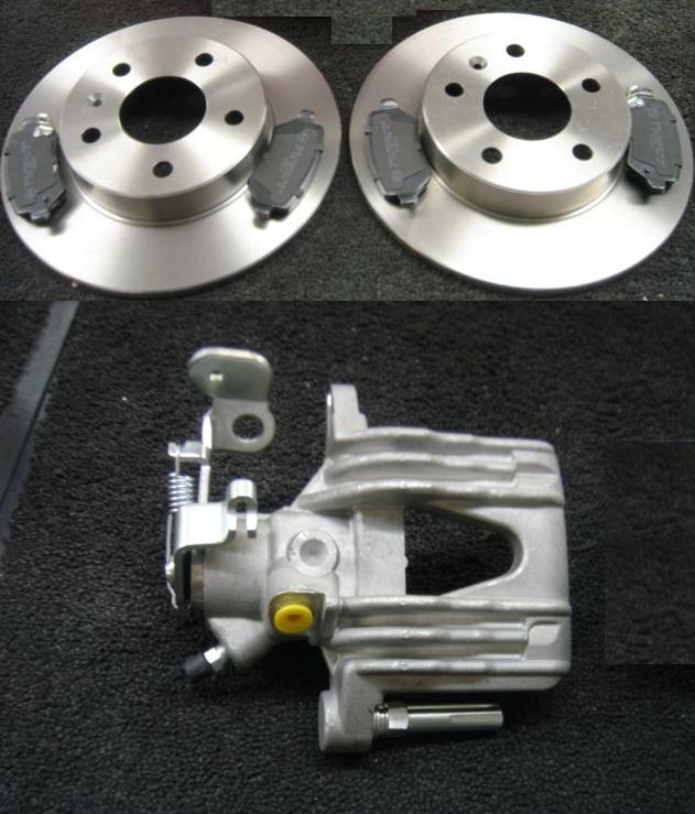 VAUXHALL ZAFIRA 1.6 1.8 2.0DTi 2.2 99-05 BRAKE CALIPER BRAKE DISC REAR BOSCH OS