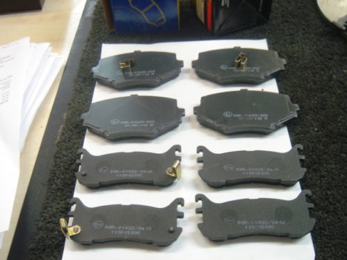 MAZDA MX5 EUNOS 1.8 94- 98 BRAKE PADS FRONT AND REAR  