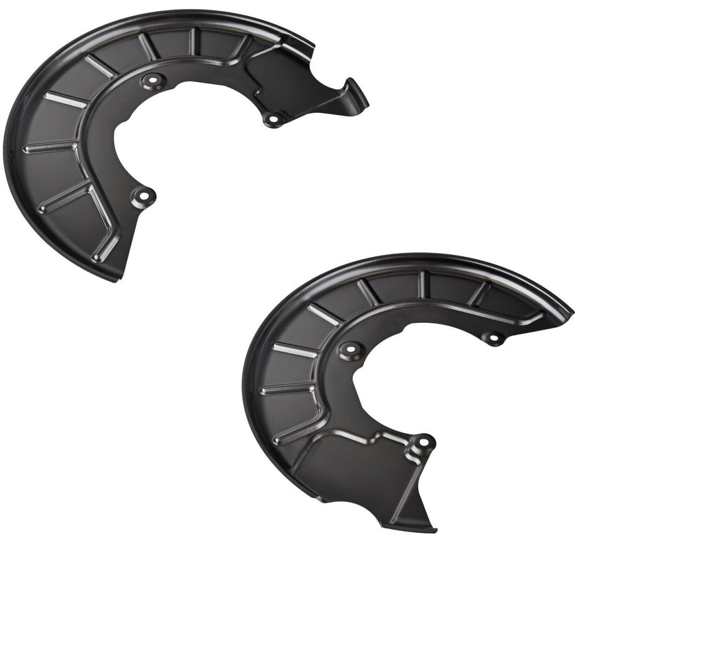 FOR VW CADDY MK3 MK4 ALLTRACK  2005-2015 2 FRONT BRAKE DISC COVER DUST SHIELDS