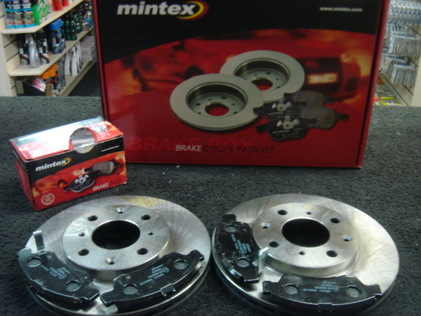 FOR HONDA JAZZ 1.2 1.4 2004-2008 MINTEX FRONT BRAKE DISC BRAKE PADS 258MM OEM 