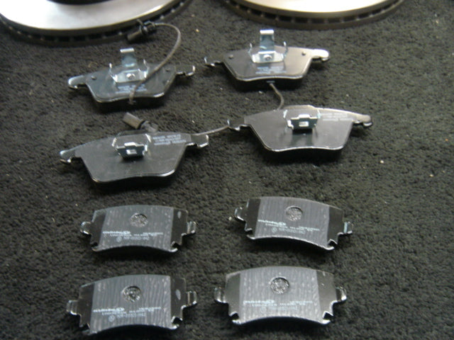 VW PASSAT MK6 FSI TDI 2005 ON BRAKE PADS FRONT REAR