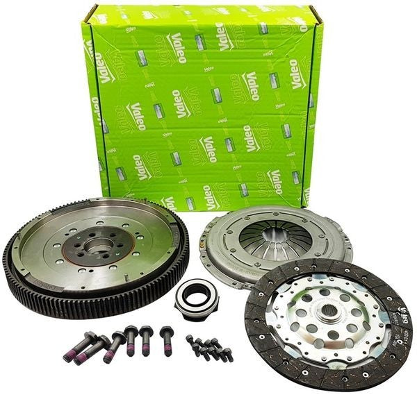 VW TRANSPORTER T5 CADDY  1.9TD DUAL MASS FLYWHEEL CLUTHC KIT  (837073) OEM Valeo
