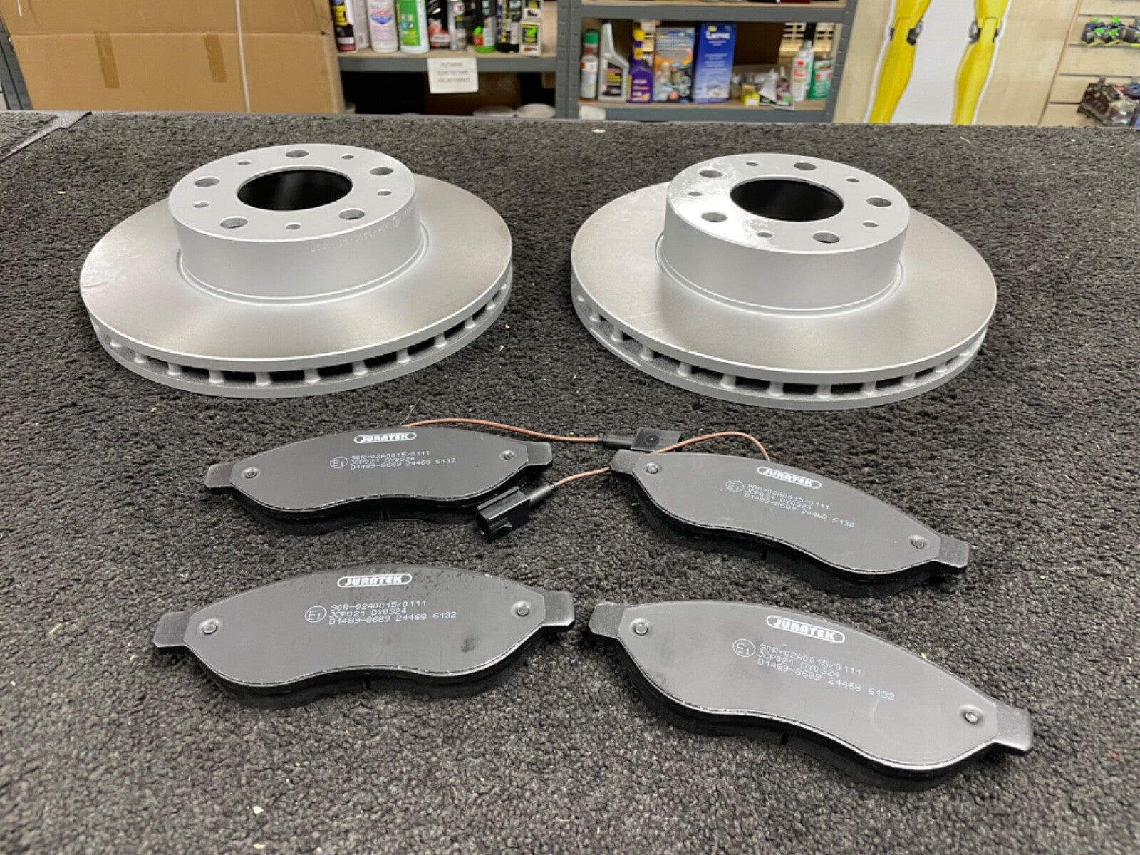 FIAT DUCATO 2.3D MULTIJET  MOTORHOME ROLLER TEAM T-LINE 2011-2015 BRAKE DISC PAD