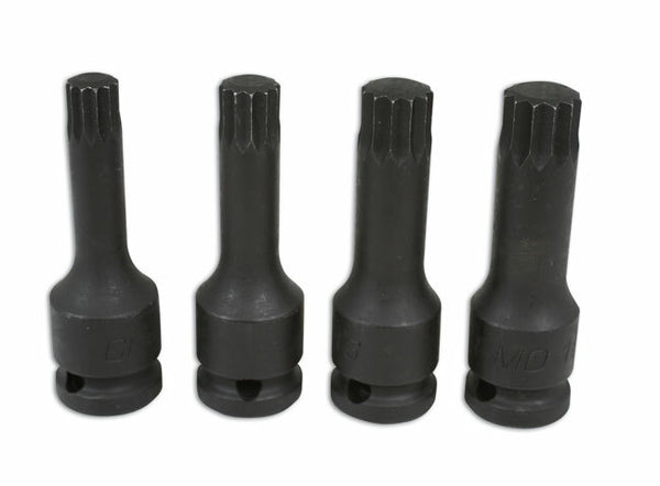 1 X LASER TOOL 4 PIECE SPLINE SET