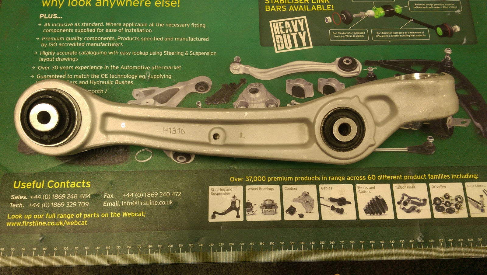 AUDI A8 D4 2.0 3.0 4.0 4.2 6.3 2012 ON PASSENGER SIDE FRONT LOWER CONTROL ARM