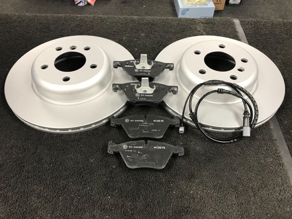 BMW 518d 520d 525d 520i F10 BRAKE DISC BRAKE PADS PAD SENSORS REAR PAIR
