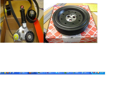 MONDEO TDDI TDCI  AUXILIARY ANTENATOR BELT TENSIONE KIT