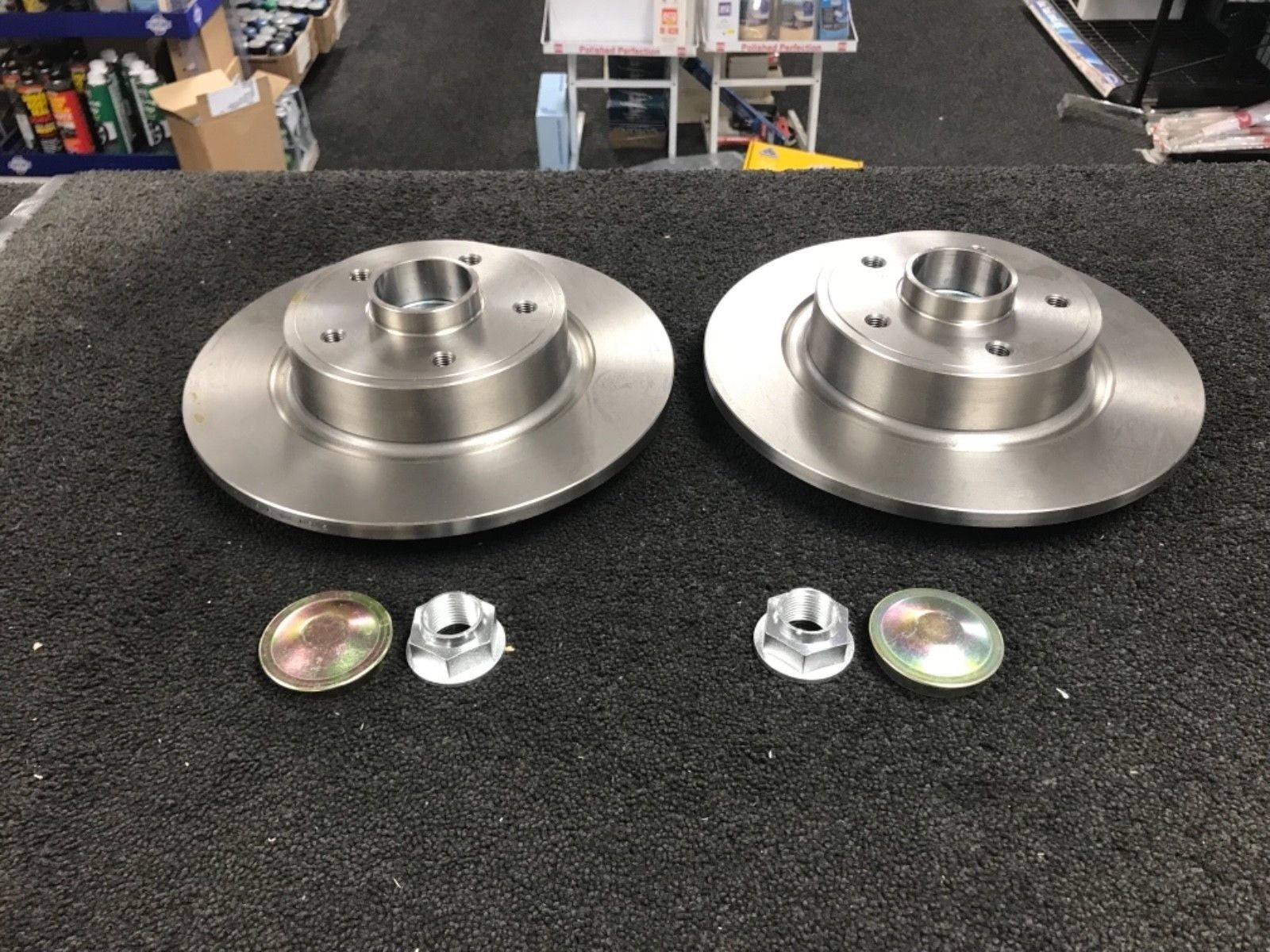 LAGUNA 01> REAR BRAKE DISCS WITH BEARINGS 