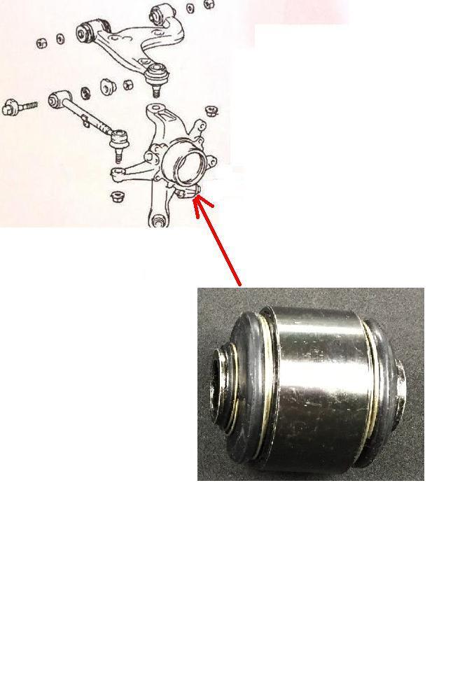 FOR IS200 IS300 GS430 ARISTO ALTEZZA REAR ARM WHEEL HUB CARRIER KNUCKLE BUSH