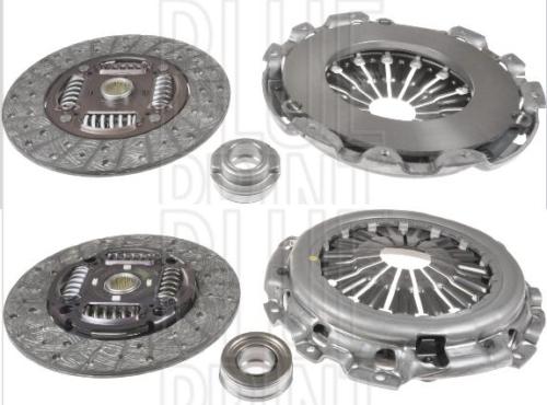 FOR MITSUBISHI L200 2.5 DiD 2006-ONWARDS 3 PIECE CLUTCH KIT