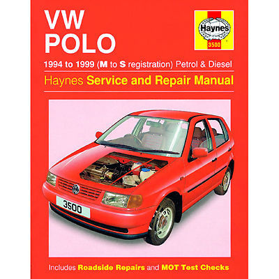 HAYNES MANUAL  FOR VW POLO 1994 TO 1999 M TO S REGISTRATION PETROL AND DIESEL