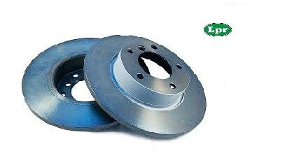 FOR BMW E81 116D 116I 2.0D E87 2007-2008 REAR SOLID BRAKE DISCS PAIR 280MM
