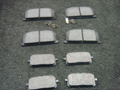 STARLET TURBO GLANZA  EP82 EP91 MINTEX BRAKE PADS FRONT REAR BRAKE PADS