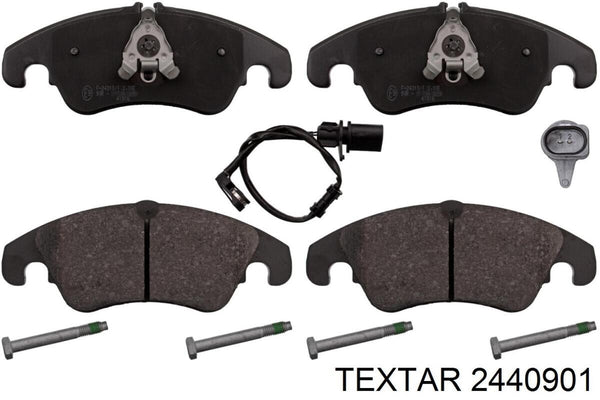 FOR FORD  Focus 2.5 RS MK 2 (2004-2012) 04/09-05/11 GENUINE TEXTAR BRAKE PADS FR