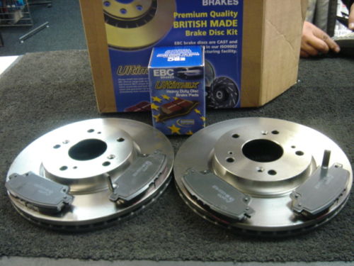 CIVIC 1.8 06> FRONT BRAKE  BRAKE DISCS & PADS 5STD