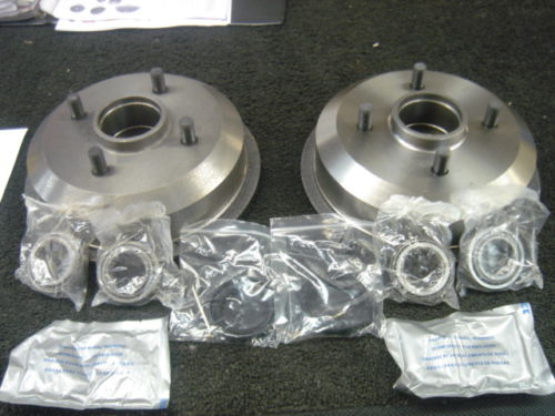 FOR FIESTA MK4 95-02 REAR BRAKE DRUM REAR WHEEL BEARINGS NO ABS 180MM 96FB1113A