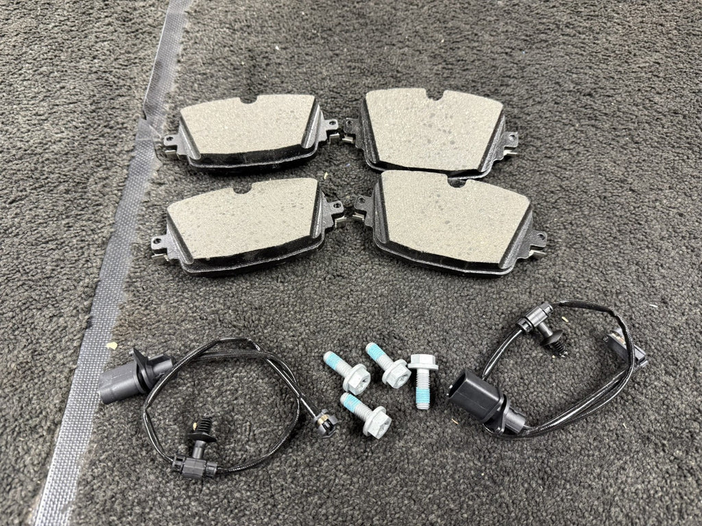 BENTLEY BENTAYGA 2015-24 SEMI METALIC REAR BRAKE PADS +SENSORS