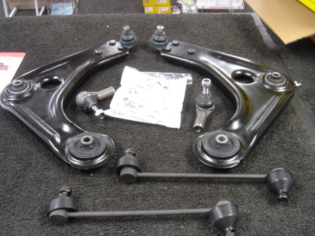 FORD KA 1996-2008 2 LOWER WISHBONE ARM ANTI ROLL BAR LINKS TRACK ROD ENDS