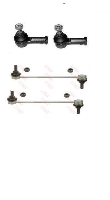 FOR Vauxhall Corsa 2001-06  -  1.3TD 2 X TRACK ROD ENDS 2 X LINKS  PAIR LH RH