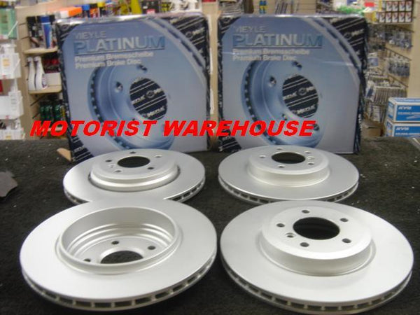  BMW 3 SER E46 330i 330D 330i 330Ci BRAKE DISC FRONT REAR MEYLE  PLATINUM  