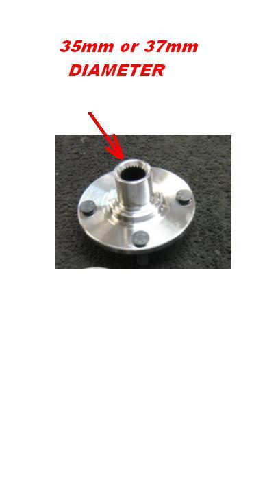 RENAULT CLIO 1.2 1.4 1.9D MK1 1991-1998 FRONT WHEEL BEARING HUB FLANGE