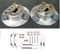 VAUXHALL VECTRA B 1995-2002 REAR BRAKE DISCS HANDBRAKE SHOES FITTING KIT  5 STUD