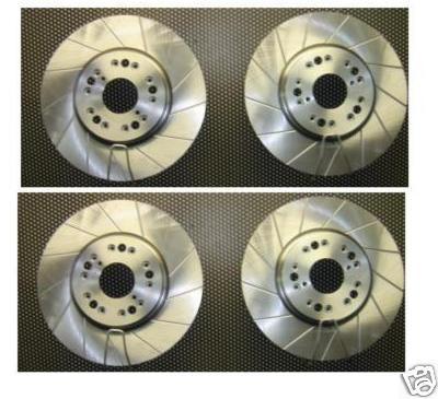 FOR TOYOTA SUPRA 3.0 3.0TURBO FRONT REAR GROOVED BRAKE DISC