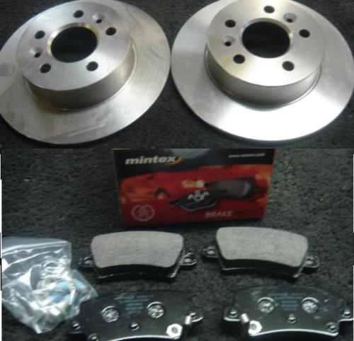 FOR HONDA CIVIC 2.0 TYPE R FN2 REAR BRAKE DISC MINTEX REAR BRAKE DISC PADS