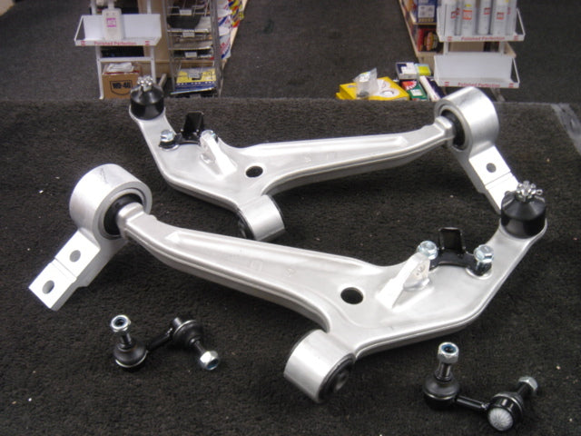 FOR NISSAN X-TRAIL  FRONT LOWER WISHBONE SUSPENSION ARMS 2 ANTI ROLL BAR LINK