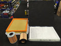 VAUXHALL MOKKA 1.4 1.6 1.7 MOKKA X OIL AIR FUEL POLLEN CABIN FILTER SERVICE KIT