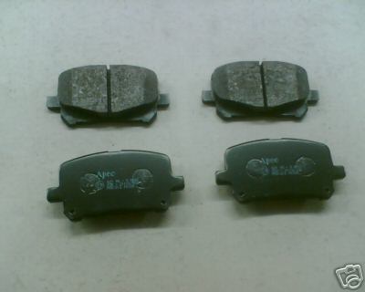 FOR TOYOTA PREVIA 2.0D4D 2.4VVTI BRAKE PADS REAR MINTEX 