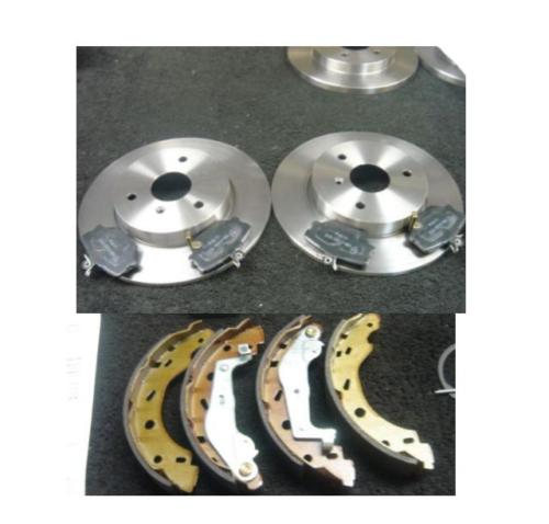 MCC SMART FORTWO CITY PULSE PASSION PURE BRAKE DISC BRAKE PAD REAR BRAKE SHOE