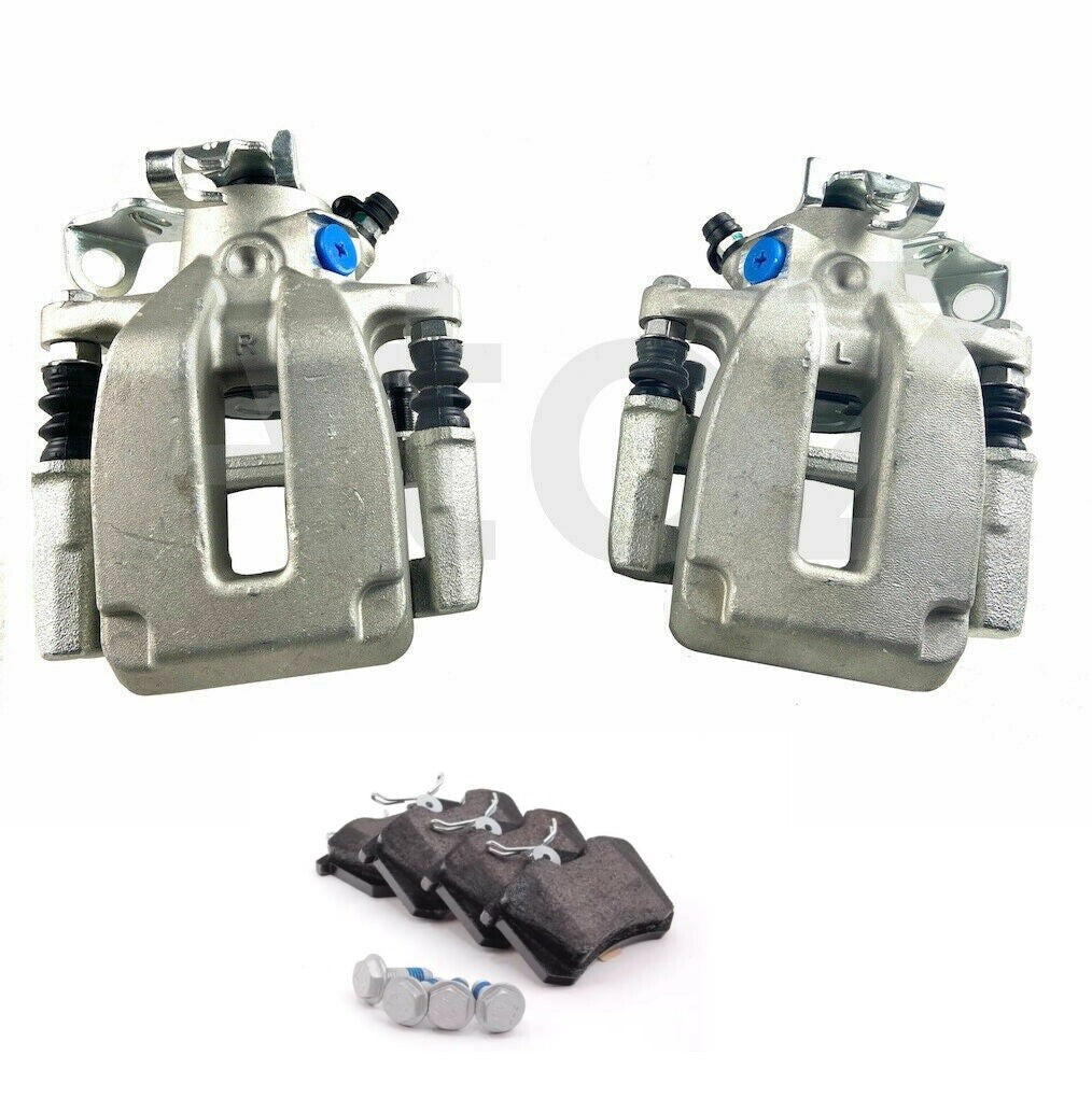 VW GOLF MK4 R32 4-MOTION (99-05) 2 REAR BRAKE CALIPERS + BRACKETS COMPLETE + PAD