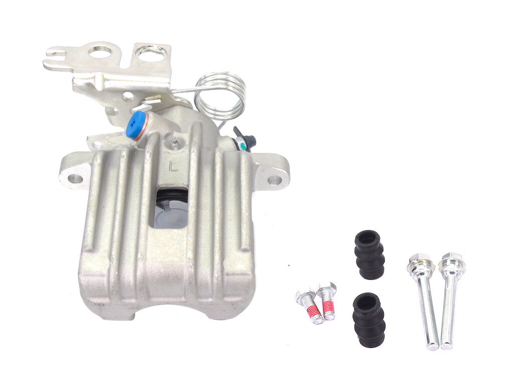 VW CADDY III MAXI 2004-08 REAR BRAKE CALIPER +SLIDER KIT NS LH FOR 253MM DISC