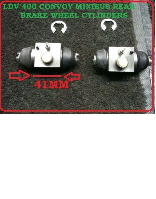 LDV CONVOY SINGLE TWIN WHEELER 2.5D TD BRAKE CYLINDER REAR WHEEL CYLINDER PAIR
