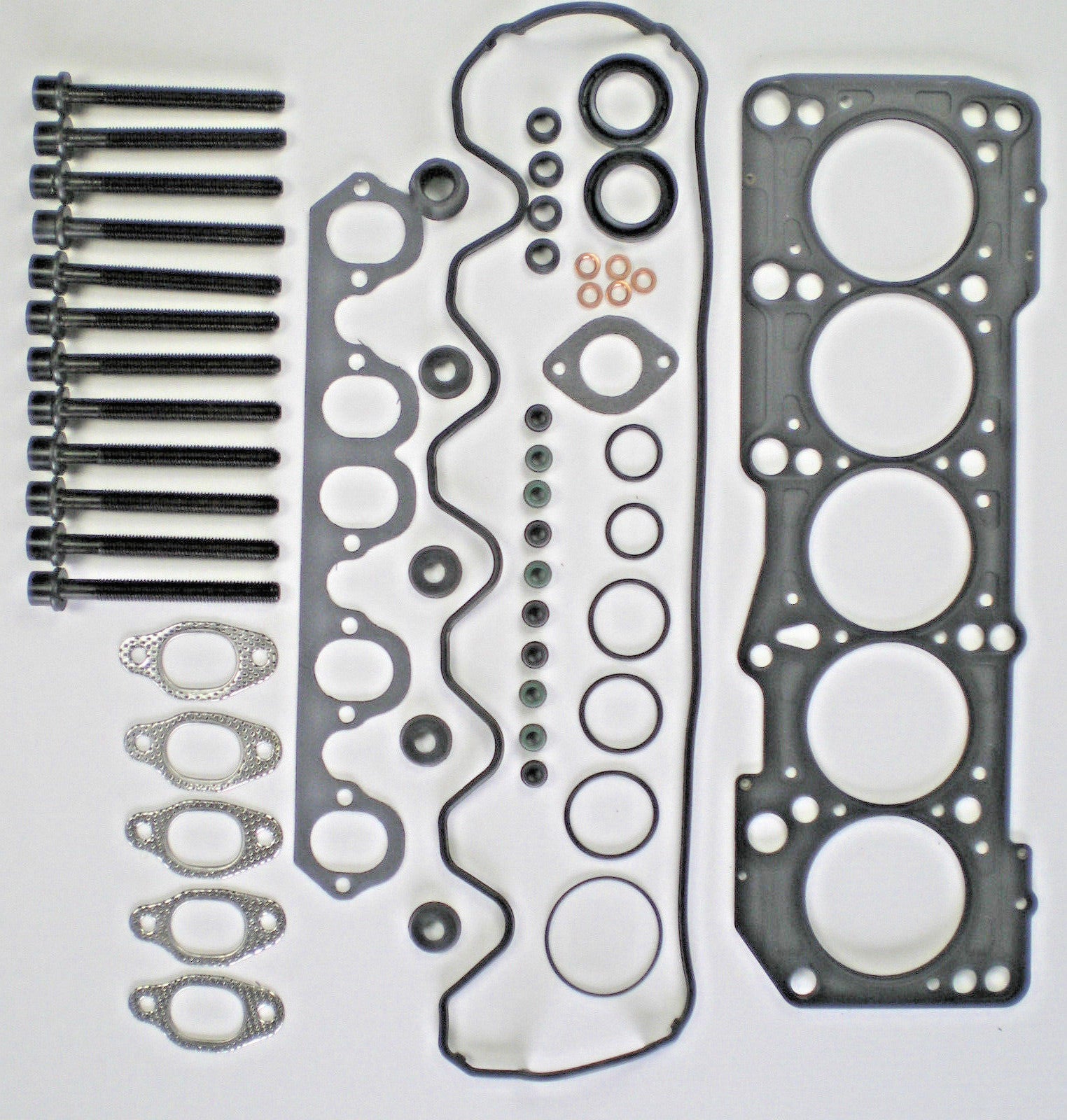 HEAD GASKET SET BOLTS TRANSPORTER T4 OIL FILTER TIMING BELT KIT AND WATER PUMP 