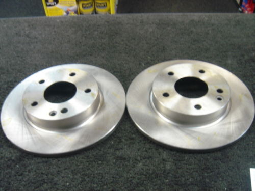 FOR MERCEDES A CLASS A140 A160 FRONT SOLID BRAKE DISCS NEW!