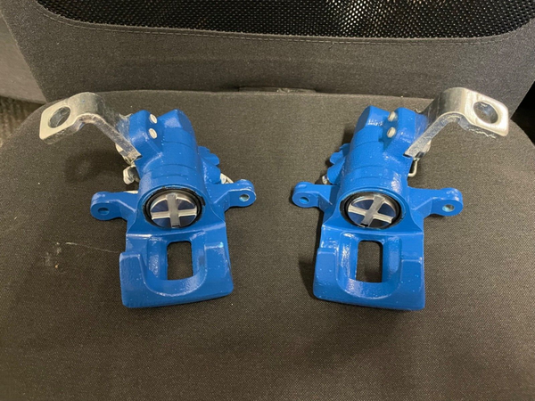 FOR HONDA CIVIC TYPE R EP3 2001-2005 REAR BRAKE CALIPERS REAR LH RH PAIR BLUE