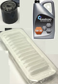 FOR AYGO 1.0 05-12 OIL AIR CABIN FILTER FULLY SYNTHETIC 5W30 OIL SERVICE KIT