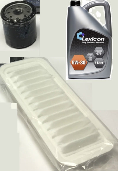 FOR AYGO 1.0 05-12 OIL AIR CABIN FILTER FULLY SYNTHETIC 5W30 OIL SERVICE KIT